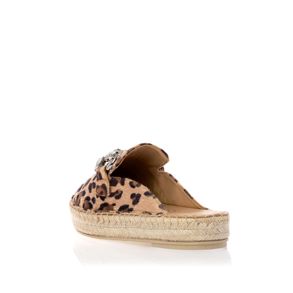 SANTE MULE ESPADRILLES ANIMAL PRINT 24-178