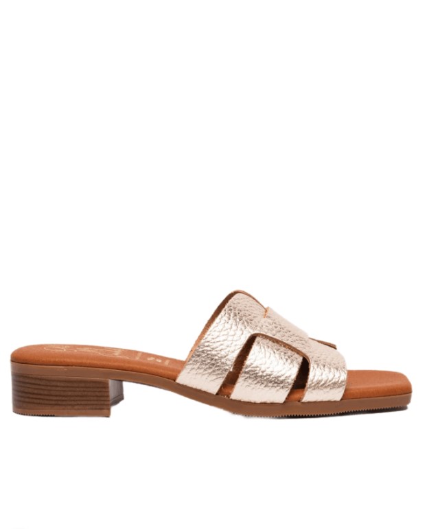 OH MY SANDALS ΔΕΡΜΑΤΙΝΑ  MULES 5343