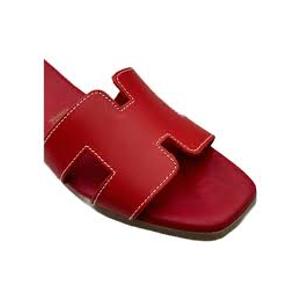 OH MY SANDALS ΓΥΝΑΙΚΕΙΑ ΔΕΡΜΑΤΙΝΑ FLATS 5566 - 31934