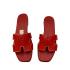 OH MY SANDALS ΓΥΝΑΙΚΕΙΑ ΔΕΡΜΑΤΙΝΑ FLATS 5566 - 1