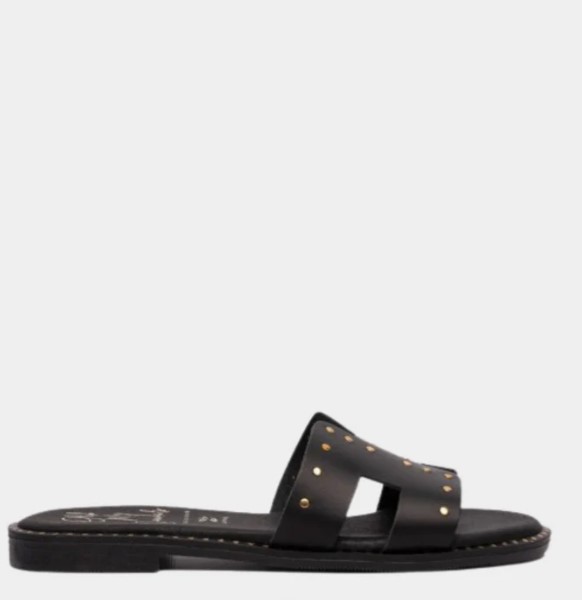 OH MY SANDALS ΓΥΝΑΙΚΕΙΑ ΑΝΑΤΟΜΙΚΑ ΔΕΡΜΑΤΙΝΑ FLATS 5576