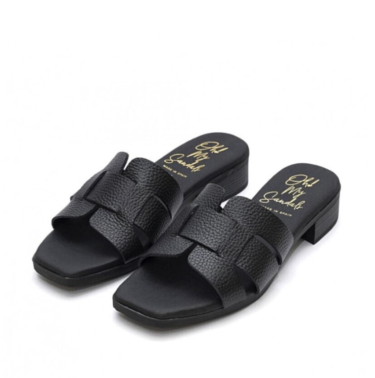 OH MY SANDALS ΓΥΝΑΙΚΕΙΑ MULES ΔΕΡΜΑ 5600