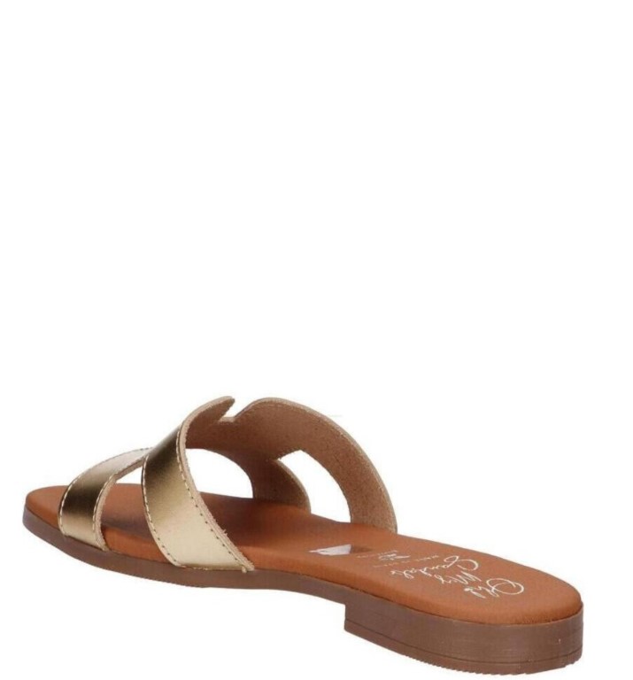 OH MY SANDALS ΓΥΝΑΙΚΕΙΑ ΔΕΡΜΑΤΙΝΑ FLATS