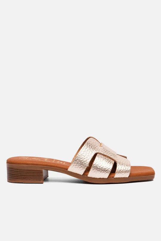 OH MY SANDALS LEATHER MULES
