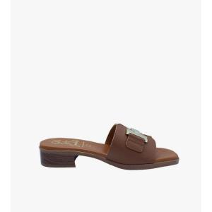 OH MY SANDALS LEATHER MULES - 36418