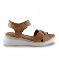 OH MY SANDALS LEATHER FLATFORMS