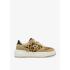 D. FRANKLIN ΓΥΝΑΙΚΕΙΑ ΔΕΡΜΑΤΙΝΑ SNEAKERS COURT FLAG LEOPARD DFSH321099 - 0