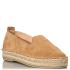ΓΥΝΑΙΚΕΙΕΣ ESPADRILLES ΔΕΡΜΑ ΚΑΣΤΟΡΙ ENVIE SHOES E02-17481 - 1