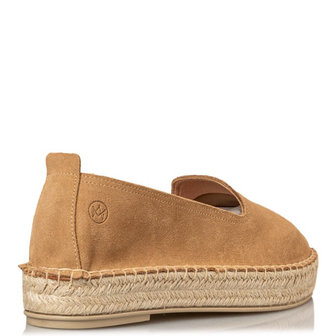 ΓΥΝΑΙΚΕΙΕΣ ESPADRILLES ΔΕΡΜΑ ΚΑΣΤΟΡΙ ENVIE SHOES E02-17481