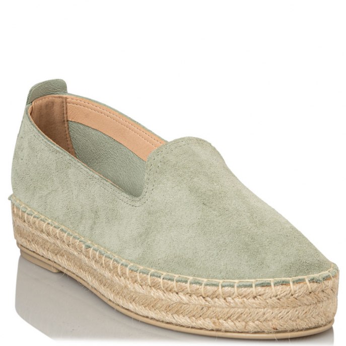ΓΥΝΑΙΚΕΙΕΣ ESPADRILLES ΔΕΡΜΑ ΚΑΣΤΟΡΙ ENVIE SHOES E02-17481