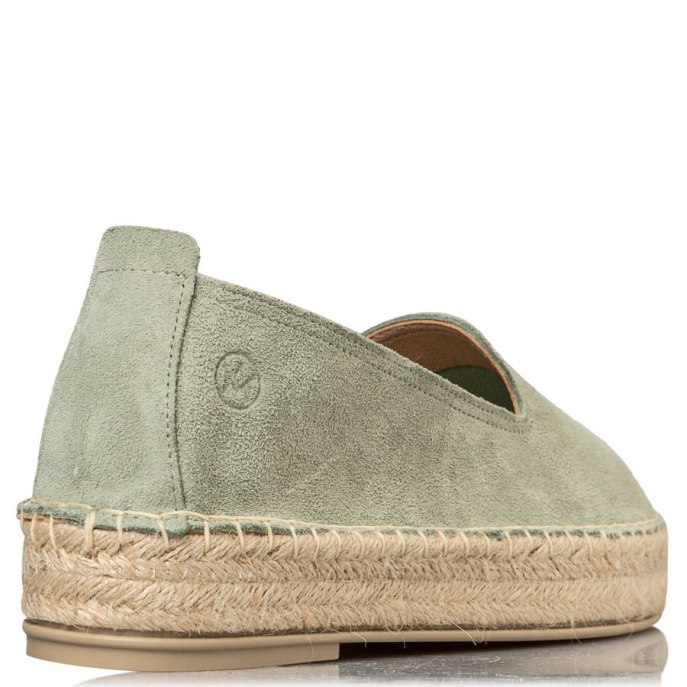 ΓΥΝΑΙΚΕΙΕΣ ESPADRILLES ΔΕΡΜΑ ΚΑΣΤΟΡΙ ENVIE SHOES E02-17481