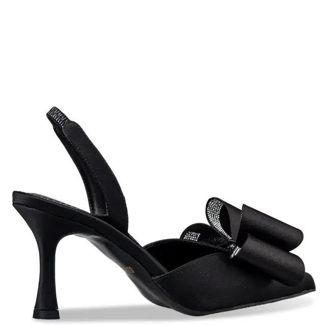 ENVIE SHOES BOW SATIN PUMPS E02-20863