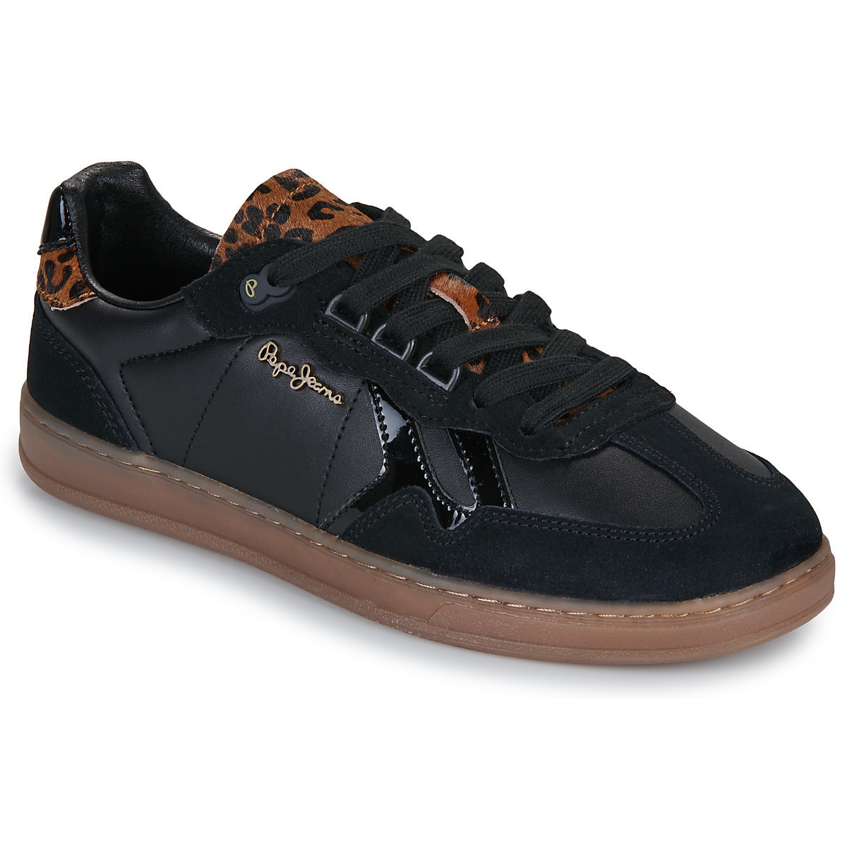 PEPE JEANS BALL NIGHT ΔΕΡΜΑΤΙΝΑ ΓΥΝΑΙΚΕΙΑ SNEAKERS PLS000009