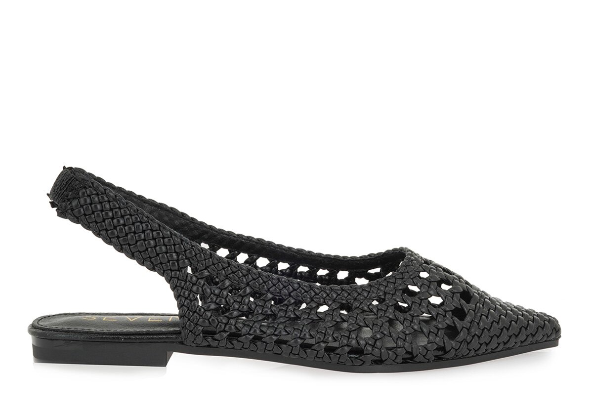 SEVEN FLAT POINTED MULES