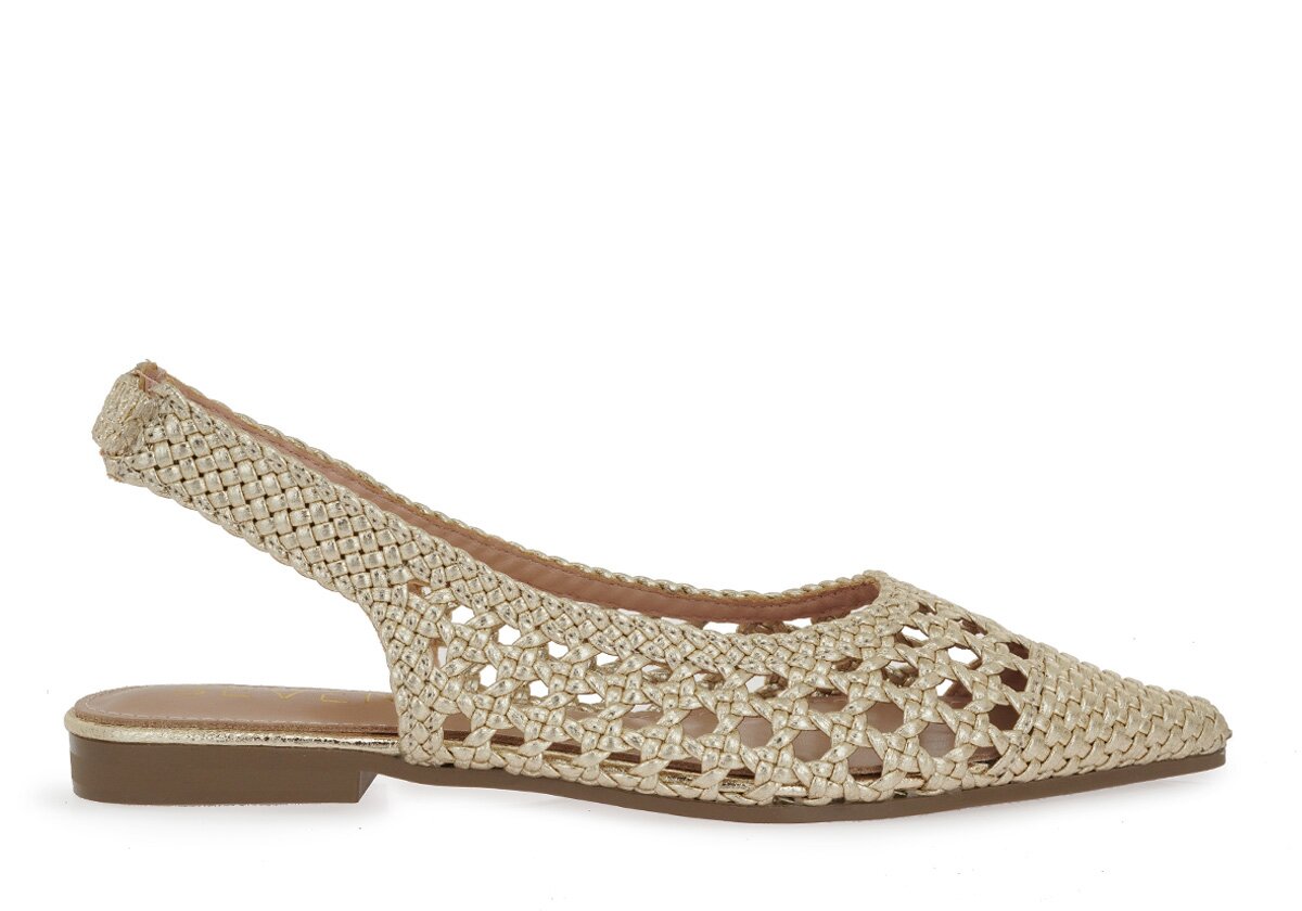 SEVEN FLAT POINTED MULES