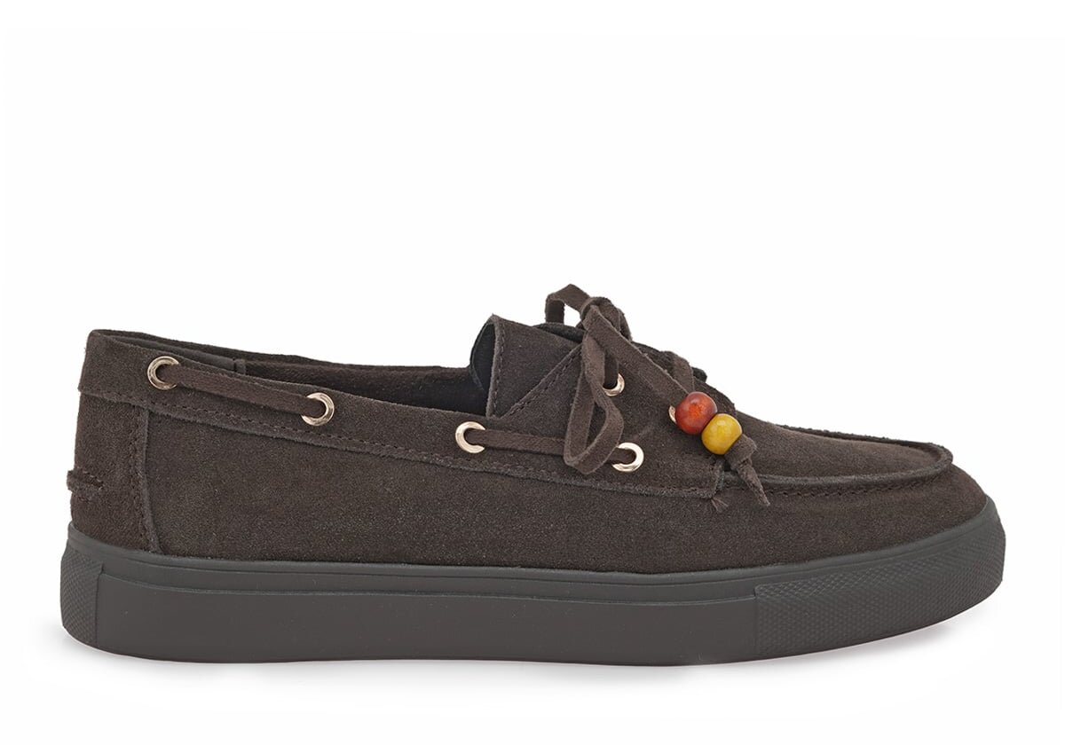 SEVEN ΓΥΝΑΙΚΕΙΑ ΔΕΡΜΑΤΙΝΑ BOAT SHOES