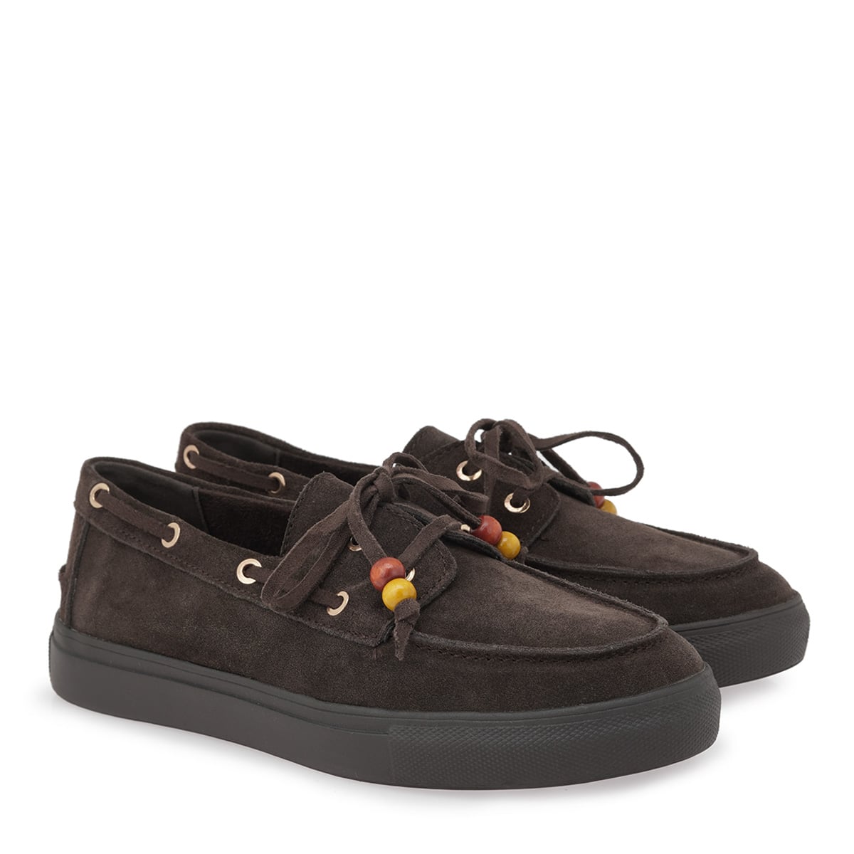 SEVEN ΓΥΝΑΙΚΕΙΑ ΔΕΡΜΑΤΙΝΑ BOAT SHOES