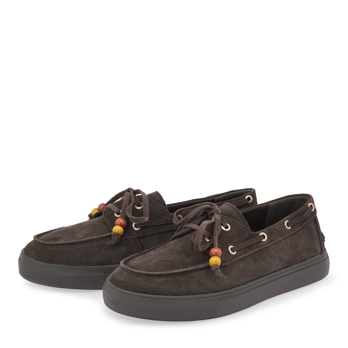 SEVEN ΓΥΝΑΙΚΕΙΑ ΔΕΡΜΑΤΙΝΑ BOAT SHOES