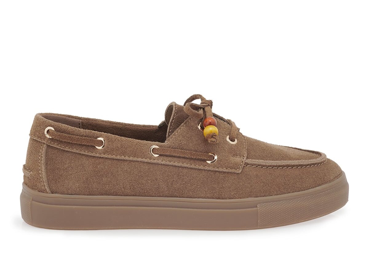 SEVEN ΓΥΝΑΙΚΕΙΑ ΔΕΡΜΑΤΙΝΑ BOAT SHOES