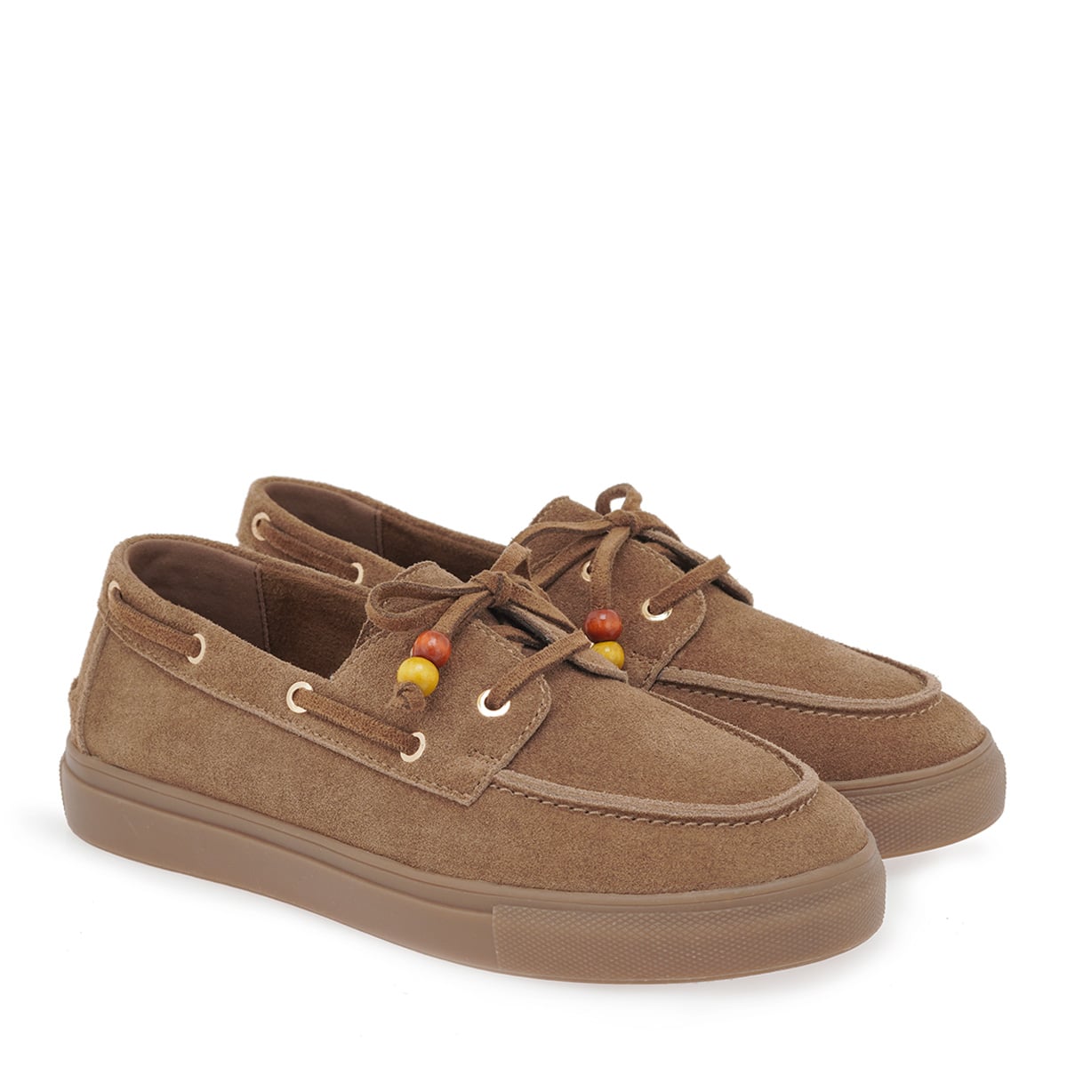 SEVEN ΓΥΝΑΙΚΕΙΑ ΔΕΡΜΑΤΙΝΑ BOAT SHOES
