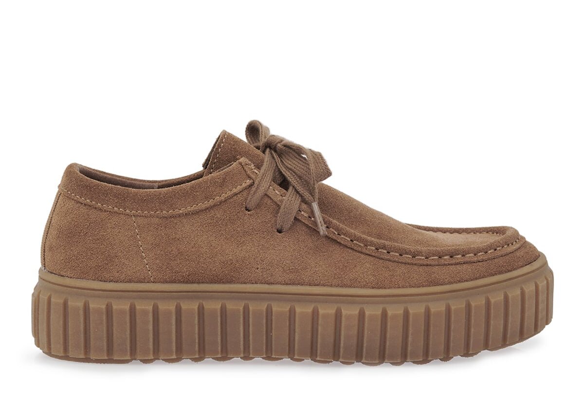 SEVEN ΔΕΡΜΑΤΙΝΑ LACE UP SHOES