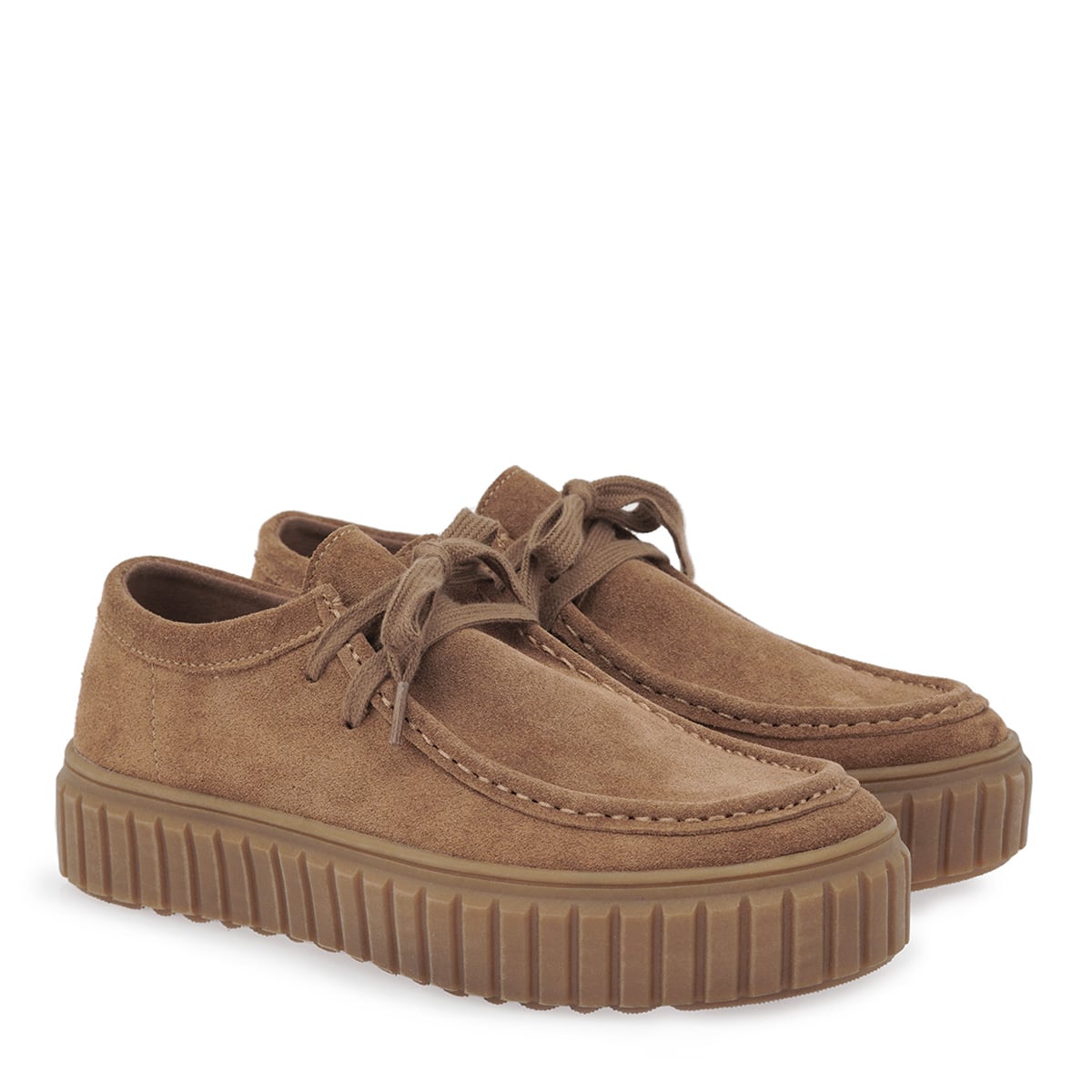 SEVEN ΔΕΡΜΑΤΙΝΑ LACE UP SHOES