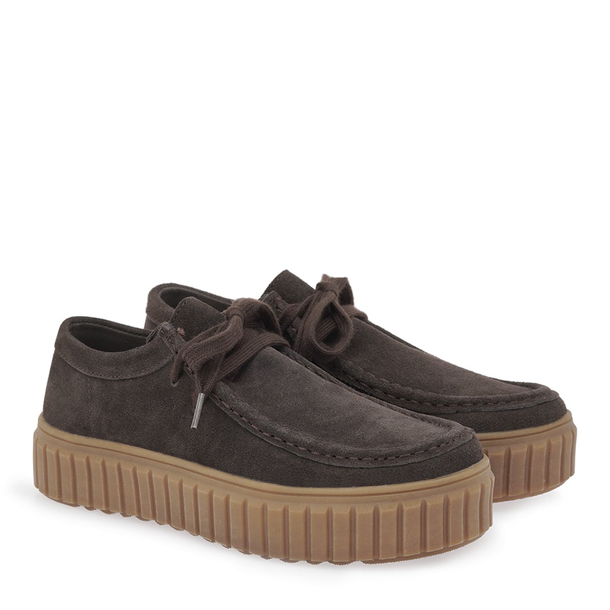 SEVEN ΔΕΡΜΑΤΙΝΑ LACE UP SHOES