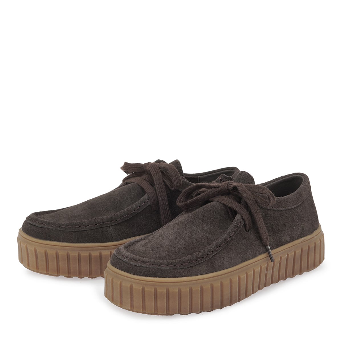 SEVEN ΔΕΡΜΑΤΙΝΑ LACE UP SHOES