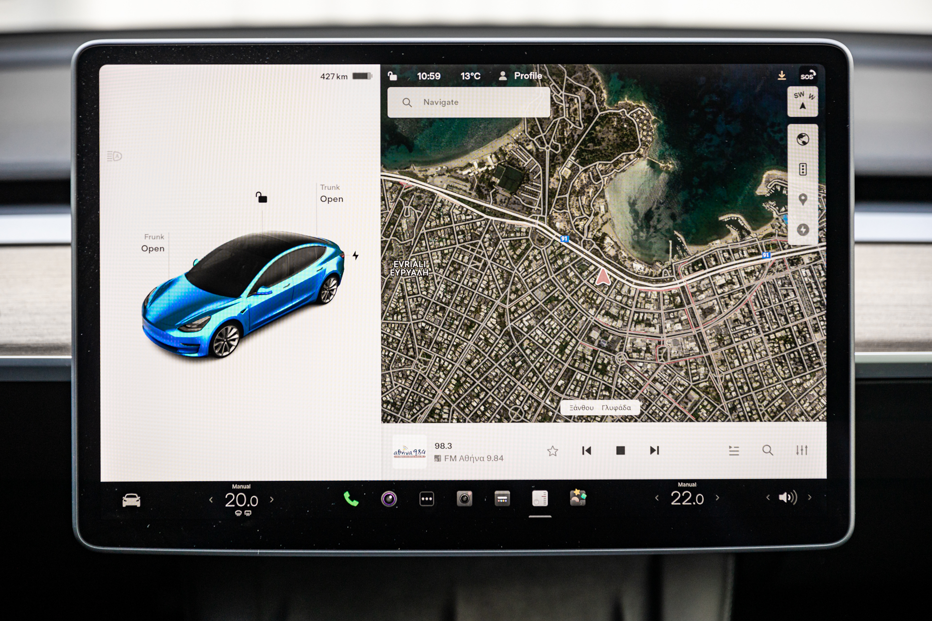 Tesla Model 3 Long Range AWD ΕΛΛΗΝΙΚΗΣ ΑΝΤ/ΠΕΙΑΣ '21  ΕΤΟΙΜΟΠΑΡΑΔΟΤΟ-26