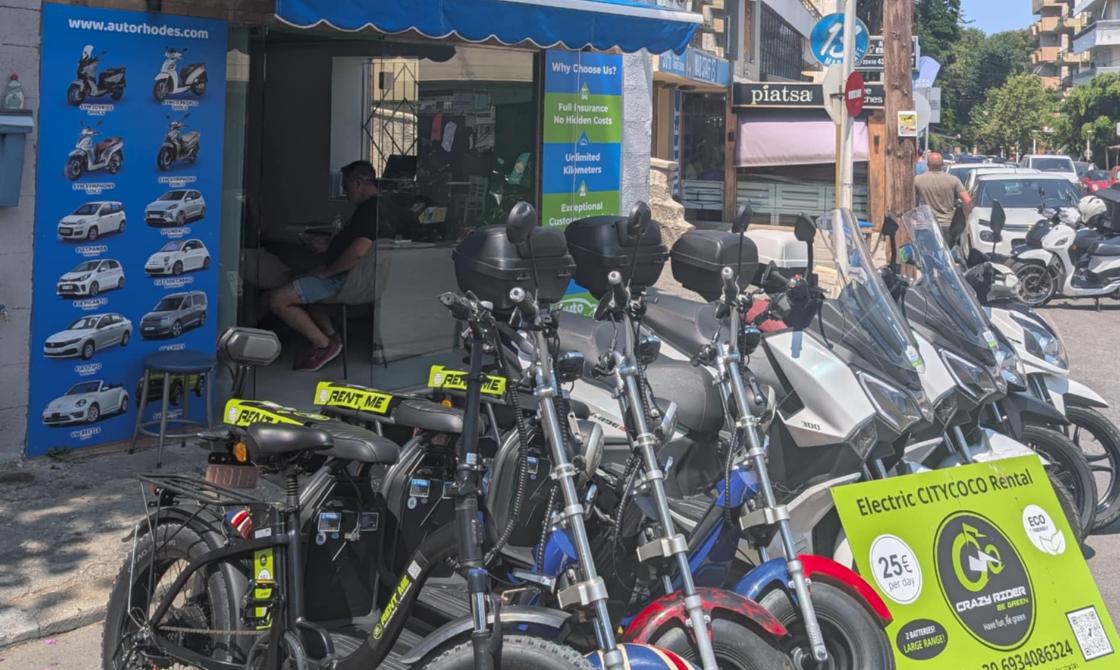 Old Town of Rhodes by Scooter Hire