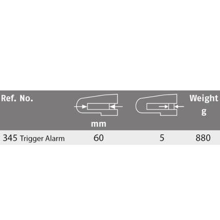 ABUS Trigger Alarm 345 Κλειδαριά δισκοφρένου με συναγερμό | 2 χρώματα-4