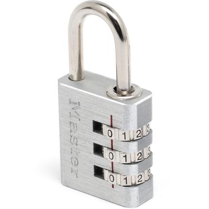 Combination aluminum padlock MASTERLOCK 7620EURD-0