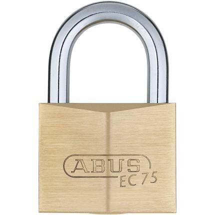 ABUS EC75 λουκέτο ορειχάλκινο με κλειδί ασφαλείας | 3 μεγέθη-1