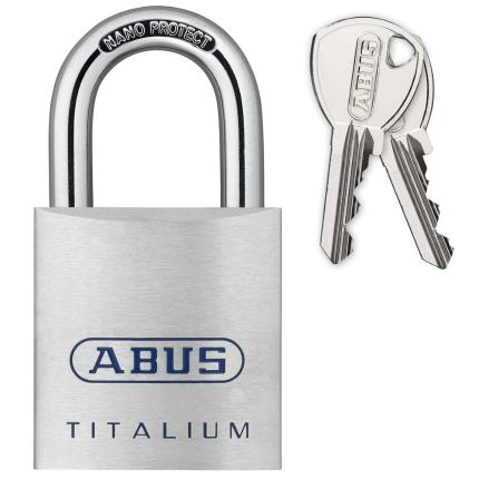 ABUS Titalium 80TI/60 λουκέτο επισκληρυμένο αλουμινίου-0