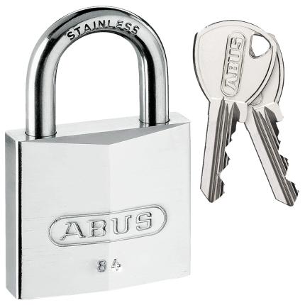 Stainless steel padlock Marine type ABUS 84IB | 3 sizes-0