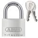Padlock hardened alloy steel shackle ABUS Titalium 64TI | 5 sizes