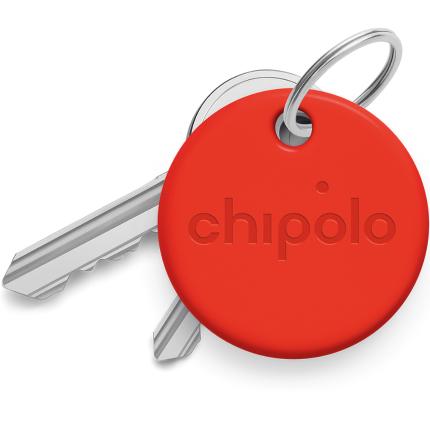 CHIPOLO ONE Item Finder - Μπρελόκ Ανιχνευτής Αντικειμένων | Κόκκινο | 3830059103172-0