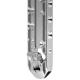 CISA RS3 28559  Λουκέτο ατσάλινο τάκου με ελεγχόμενης αντιγραφής κλειδί
