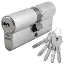 CISA ASIX 0E300 Κύλινδρος ασφαλείας σε χρυσό & νίκελ