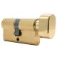 CISA 0G302 Cylinder Euro Profile 5 pin Thumbturn 30-30mm Brass | 3 types of Knob