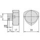 CISA 06356 Cylinder Euro Profile 5 pin Thumbturn Nickel | 7 Sizes