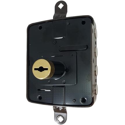 CISA 57162.60 Κλειδαριά κουτιάστη πρόσθετη ασφαλείας χρηματοκιβωτίου με έξτρα κλειδώματα-1