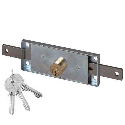 CISA 41010-80 Double locking lock for garage rolls-0