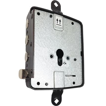 CISA 56167.60 Κλειδαριά κουτιαστή κυλίνδου ασφαλείας, με έξτρα κλειδώματα-1