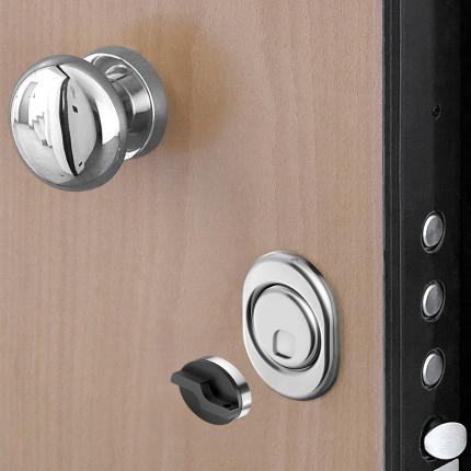 Ροζέτα ασφαλείας μαγνητικό Defender, για θωρακισμένες πόρτες κυλίνδρου DISEC MRM27 | 2 Χρώματα-1