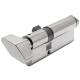 Bathroom Cylinder Euro Profile Special Thumbturn DOMUS 16860KH | 30-30mm nickel