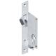 DOMUS 95030 Κλειδαριά Κυλίνδρου Γάντζου για συρόμενες πόρτες 30mm | Νίκελ