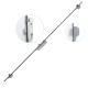 DOMUS 93635 Top Gear Lock with 3 Locking Points with cylinder