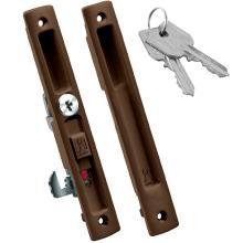Lock with Key for sliding aluminum doors DOMUS 7710 4 Colors