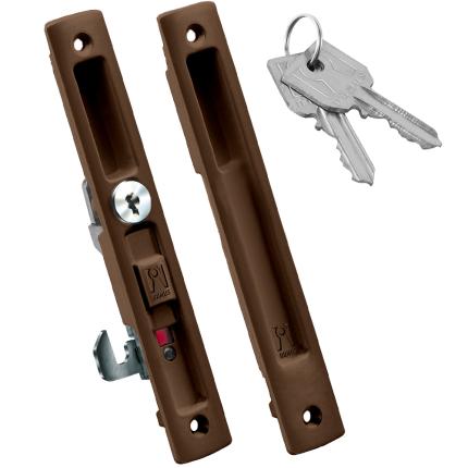 DOMUS kliklok 7710 Κλειδαριά με Κλειδί για συρόμενες θύρες αλουμινίου | 4 χρώματα -0